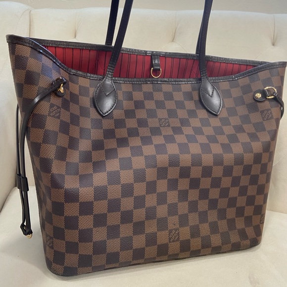 Louis Vuitton Handbags - Louis Vuitton Neverfull Damier Ebene Mm medium